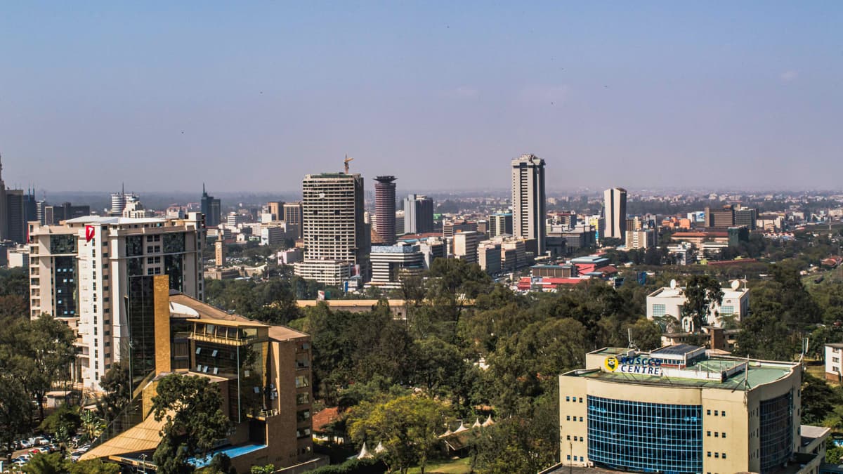 African City Skyline